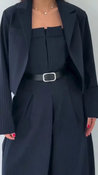 Eclat | Damski Zestaw Gorset + Marynarka – Elegancki i Modny Styl