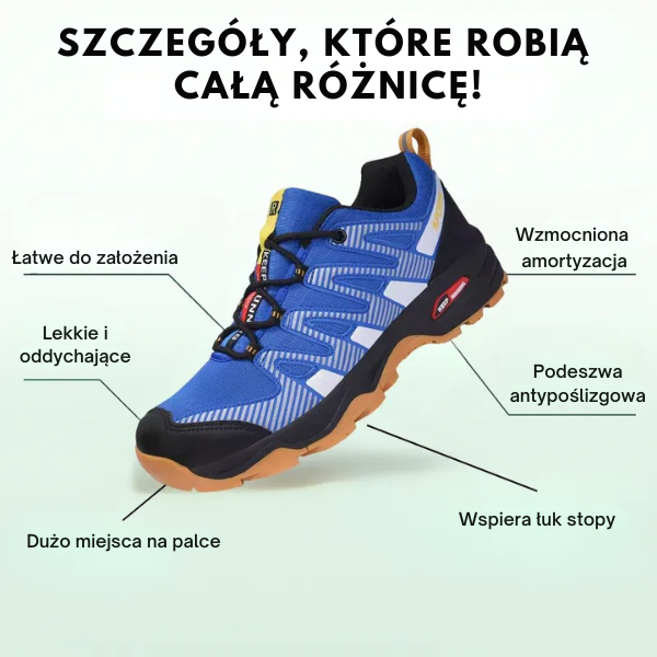 Tomasz | Ortopedyczne Buty Męskie Zapewniające Komfort Chodzenia