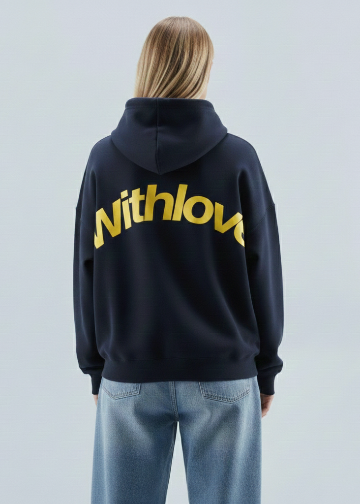 With Love | Bluza z Kapturem Unisex