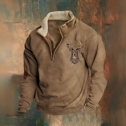 Paolo | Sweter Z Zamkiem Na Ćwiartkę