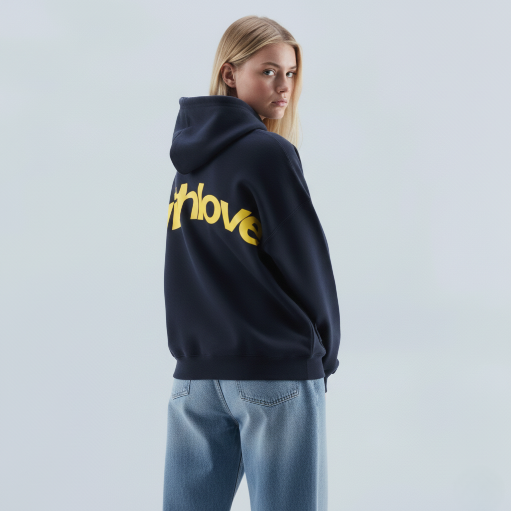 With Love | Bluza z Kapturem Unisex