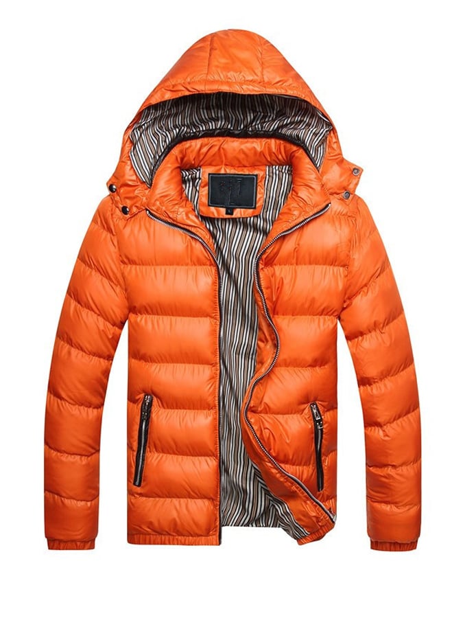 Damian | Kurtka Z Kapturem Z Wypełnieniem