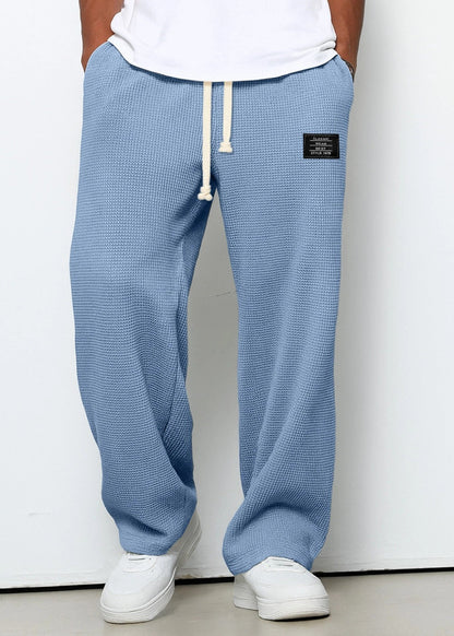 Varel | Szerokie Spodnie z Regulowanym Pasem