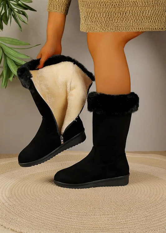 Varma | Damskie ciepłe, długie buty na co dzień