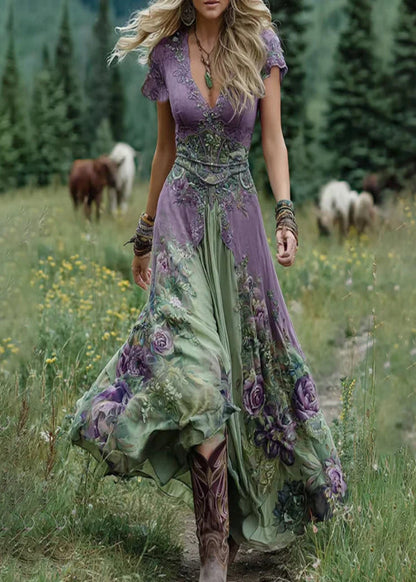 Noraya | Stylowa Sukienka Boho Inspirowana Stylem Vintage