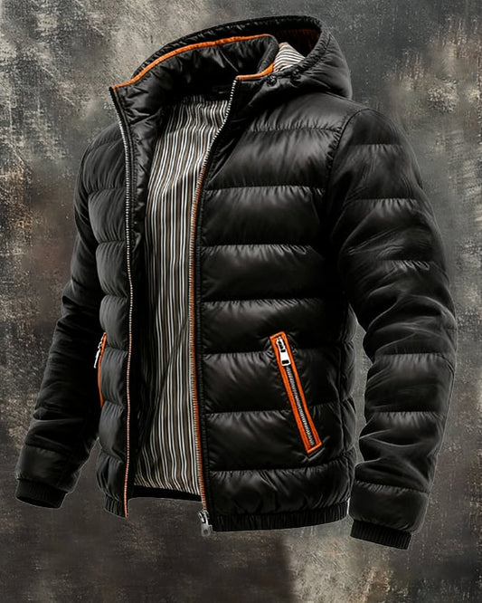 Damian | Kurtka Z Kapturem Z Wypełnieniem
