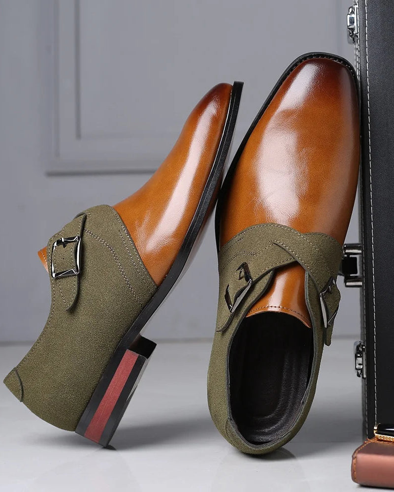 Ignacy | Eleganckie Buty Monk Prestige